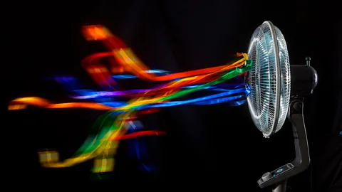 Alamy A fan won't cool you down if the air itself is too hot (Credit: Alamy)