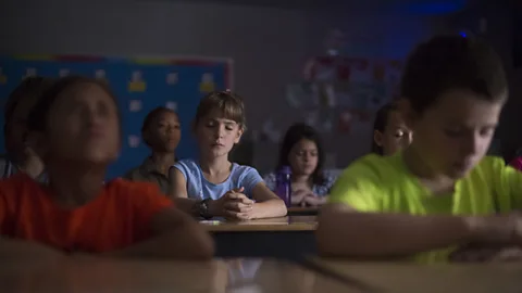 Getty Images Numerous studies underline that benefits of mindfulness can include reduced stress and better concentration and it is growing in popularity in schools (Credit: Getty Images)