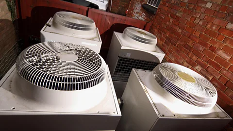 Alamy If not disposed of properly, common household appliances like air conditioners and refrigerators can release CFCs into the air (Credit: Alamy)