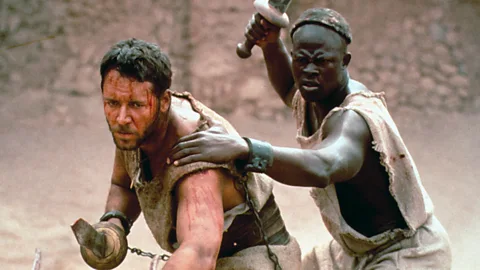 Alamy Djimon Hounsou played Juba, Maximus’s fellow gladiator who teamed up with him in the Colosseum – he would have been back for Gladiator 2 (Credit: Alamy)