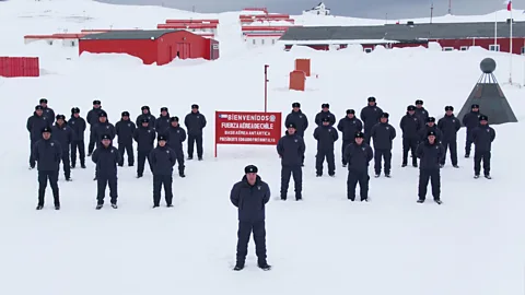 Sergio Cubillos Air force team (Credit: Sergio Cubillos)