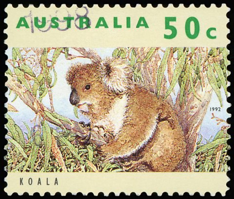 An Australian postage stamp