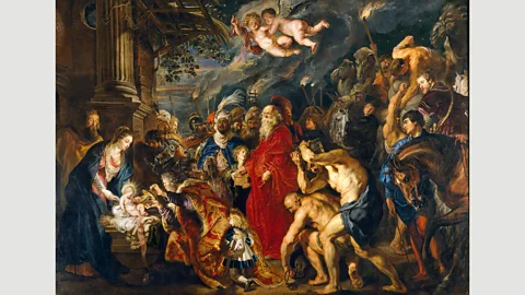 Alamy Rubens was prominent enough in his own lifetime to afford lapus lazuli to create the blues in his Adoration of the Magi – you can see this work in the Prado (Credit: Alamy)