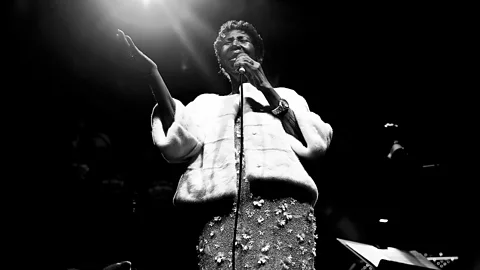 Getty Images She continued performing until not long before her death, such as at the 25th anniversary concert for the Elton John Aids Foundation on 7 November 2017 (Credit: Getty Images)