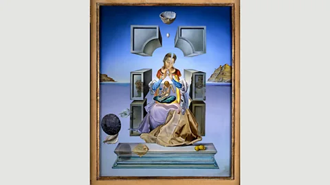 Fundació Gala-Salvador Dalí, Figueres, 2018 Gala was a constant inspiration to Dalí, as seen in The Madonna of Portlligat (first version), 1949 (Credit: Fundació Gala-Salvador Dalí, Figueres, 2018)