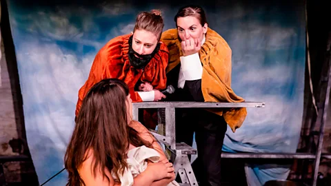 The other Richard Breach based their play on a partial transcript of Gentileschi’s rape trial (Credit: The other Richard)