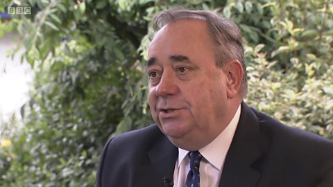 Alex Salmond Harassment Probe 'entirely Confidential' - BBC News