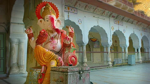 Vasilisa Komarova/Alamy The elephant-headed Hindu god Ganesh acquired his pachyderm features in true jugaad fashion (Credit: Vasilisa Komarova/Alamy)
