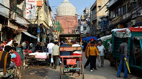 Hemis/Alamy In India, the term ‘jugaad’ is used to describe frugal innovation (Credit: Hemis/Alamy)