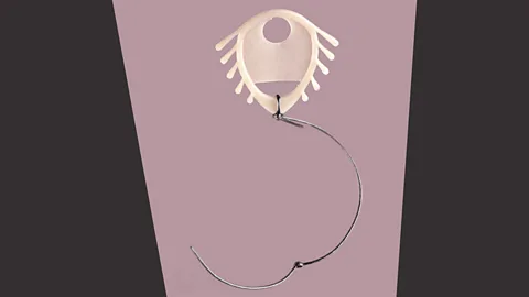 BBC/Science Museum, London Introduced in the 1960s, the Dalkon Shield had a high risk of pregnancy – and of infections (Credit: BBC/Science Museum, London)