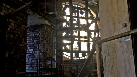 Mike MacEacheran Until the 1970s, the clock was wound by hand (Credit: Mike MacEacheran)