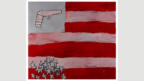 Sean Scully, courtesy of the artist and Blain/ Southern, photo by Robert Bean Sean Scully's Ghost Gun (Credit: Sean Scully, courtesy of the artist and Blain/ Southern, photo by Robert Bean)