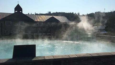 Daliah Singer Since 1982, the hot springs have been used to provide heat to buildings in downtown Pagosa Springs (Credit: Daliah Singer)