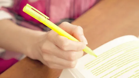 Alamy If you highlight too many notes, you may bury the information that's most important (Credit: Alamy)