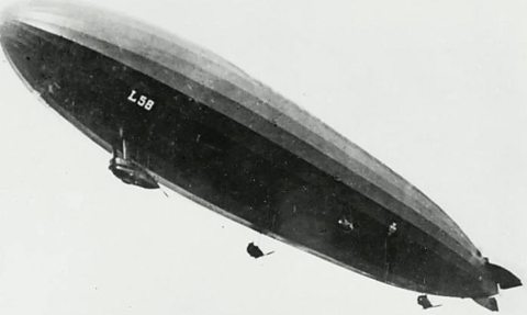 How did Britain deal with the Zeppelin threat during World War One?