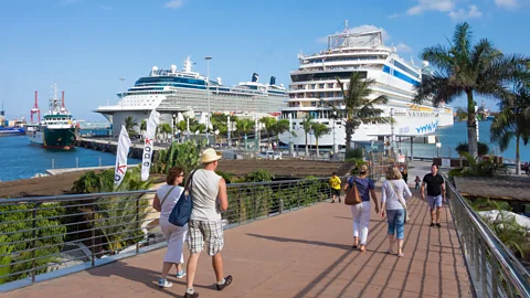 Islandstock/Alamy The first wave of British tourists arrived on the Canary Islands in the late 1800s thanks to reduced fares negotiated by Jones on his ships (Credit: Islandstock/Alamy)
