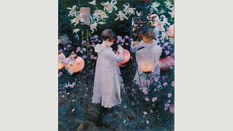 Tate Sargent only worked for a few minutes each evening when painting Carnation, Lily, Lily, Rose: the models posed ready for the moment when the light was exactly right (Credit: Tate)