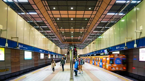 Sean Pavone/Alamy Taipei’s Metro extends to nearly every part of the city, making it easy for residents to get around (Credit: Sean Pavone/Alamy)