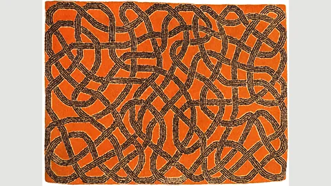 The Josef and Anni Albers Foundation/ Artists Rights Society ARS A wool, hand-woven rug by Albers, created in 1959, is one of the exhibits at the Tate exhibition (Credit: The Josef and Anni Albers Foundation/ Artists Rights Society ARS)