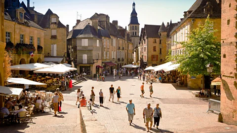 Images of Birmingham /Alamy Residents of Sarlat-la-Canéda, , gather regularly to practice speaking their regional dialect, known as Occitan (Credit: Images of Birmingham /Alamy)