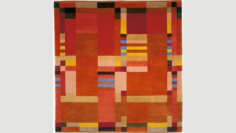 Christopher Farr The designs of Gunta Stölzl have been reproduced on rugs made by Christopher Farr Cloth (Credit: Christopher Farr)