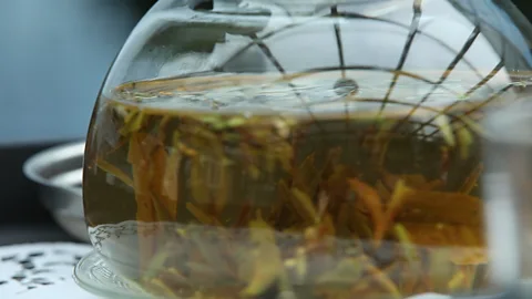 Kalpana Prodhan Makaibari's world-renowned Silver Tips Imperial have been in the same family for 159 years (Credit: Kalpana Prodhan)