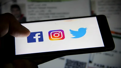 Getty Images The more a social media platform knows about you, the better it can target advertising to you – and the more money it can make (Credit: Getty Images)
