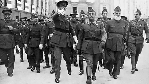 Getty Generals Franco And Mola (Credit: Getty)