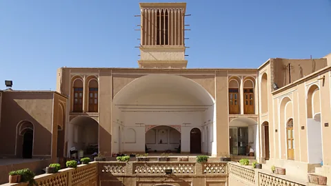 Shervin Abdolhamidi Wind catchers harness cooler breezes and funnel them down into homes (Credit: Shervin Abdolhamidi)