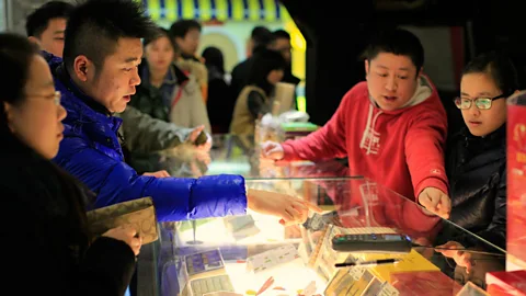 Getty Images While China's consumption lags behind countries like India, things are changing (Credit: Getty Images)