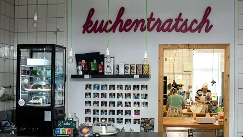 Kate Mann Since 2014, Kuchentratsch has been supplying Munich’s cafes with cakes baked by local senior citizens (Credit: Kate Mann)