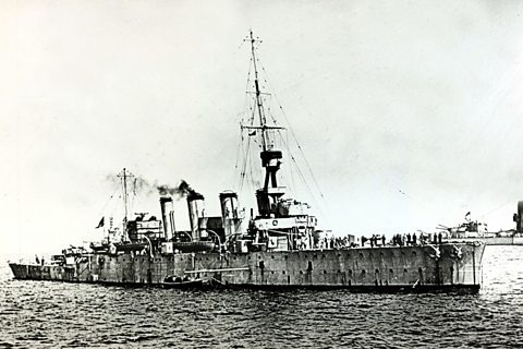 An image of the HMS Chester