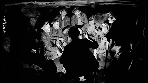Daily Herald Archive/Getty Images The expanding coal and iron industries brought an influx of new workers to Wales, where singing helped unite new communities (Credit: Daily Herald Archive/Getty Images)