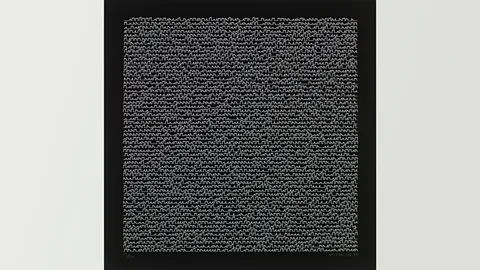 Victoria and Albert Museum, London Manfred Mohr, 1970-1975: P-122 (Credit: Victoria and Albert Museum, London)