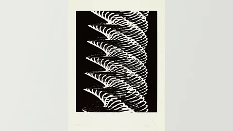 Herbert W Franke, 1955/56: Elektronische Grafik