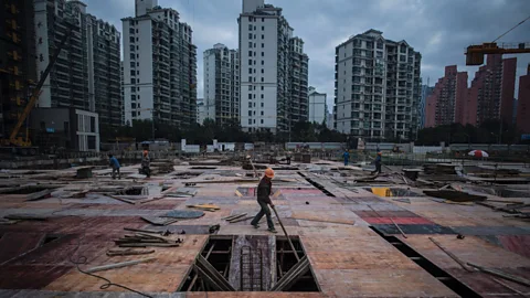 Getty Images In China the government has set aggressive goals as part of its five-year plan that require 50% of all new urban buildings to be green certified (Credit: Getty Images)
