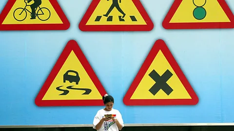Getty Images The driving test process in both China and South Korea includes medical checks, written exams, a closed-course driving test and a road test (Credit: Getty Images)