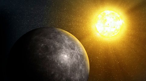 An artist's impression of Mercury. 