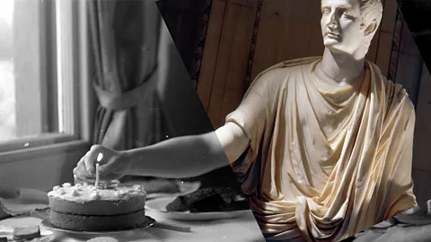 BBC/Getty The Roman emperor Tiberius died at the age of 77 – some accounts say by murder (Credit: BBC/Getty)