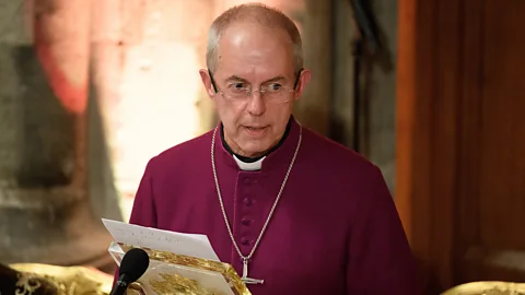 Getty Images The Most Rev Justin Welby has been outspoken on several hot topics in the UK from payday lenders to grammar schools (Credit: Getty Images)