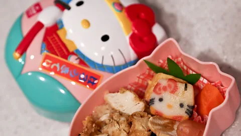 Elisa Parhad Some ekiben are served in novelty containers mimicking icons particular to certain areas of Japan, as well as characters from pop culture (Credit: Elisa Parhad)