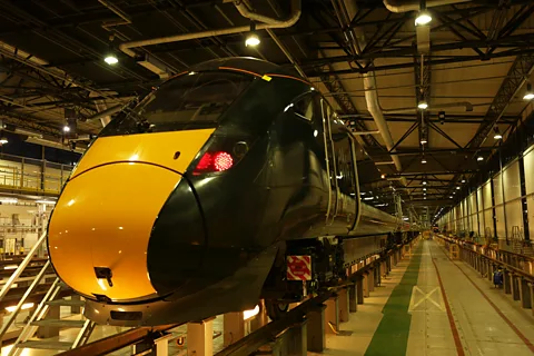 Stephen Dowling More than 200 of the new trains will soon enter service on British rails (Credit: Stephen Dowling)