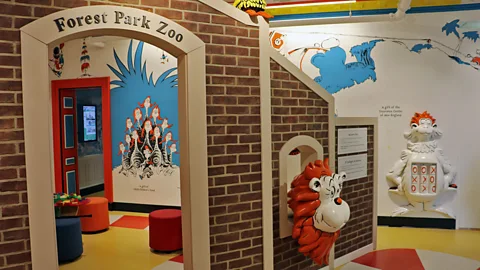 Mike MacEacheran Many Springfield landmarks, including the Howard Street Armory and the Forest Park Zoo, found their way into Seuss’ works (Credit: Mike MacEacheran)