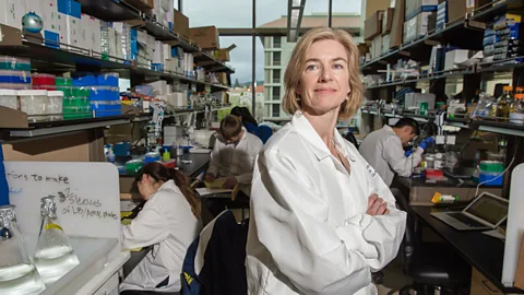 Getty Images Gene editing tool CRISPR-Cas9, invented by Jennifer Doudna, has revolutionised the speed and cost of editing genes (Credit: Getty Images)