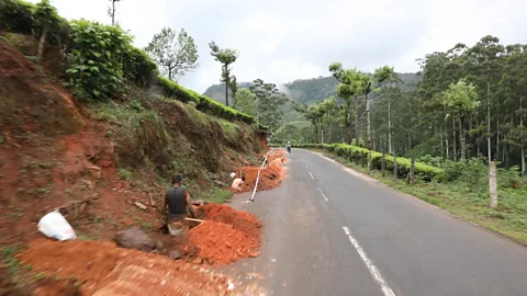 Mayank Soni During August’s Kerala floods, more than 10,000km of roads were destroyed (Credit: Mayank Soni)