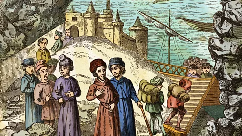 Fototeca Storica Nazionale/Getty Images After they were expelled from Spain by the Edict of Expulsion in 1492, many Sephardic Jews resettled in the Balkans (Credit: Fototeca Storica Nazionale/Getty Images)