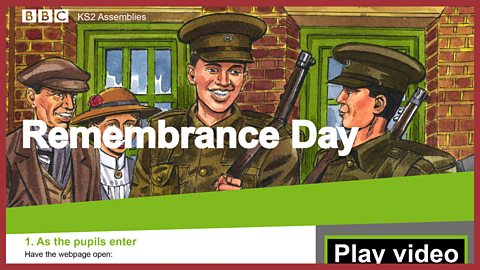 Remembrance Day - 'A Soldier's Tale'