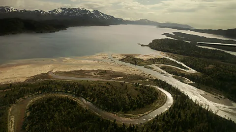 Getty Images Many of Alaska's settlements were remote and difficult to reach - but the flu still found them (Credit: Getty Images)