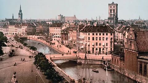 Getty Images The Danish capital Copenhagen was one of the cities that escaped the worst effects of the flu in 1918 (Credit: Getty Images)