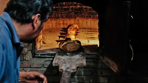 Roque Reyes David Roque Reyes Martínez has baked ‘pan de muerto’ (Day of the Dead bread) every year since he was 12 years old (Credit: Roque Reyes)